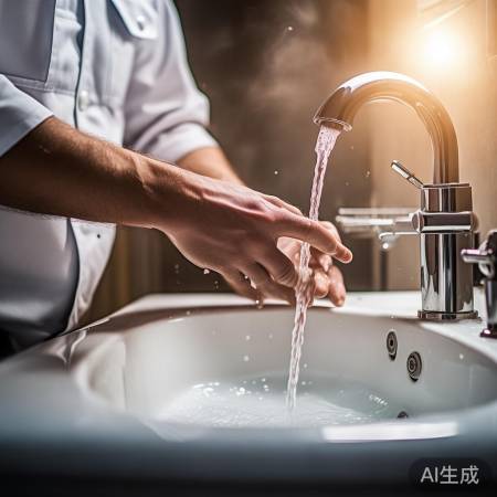 调整螺丝,试水至满意。