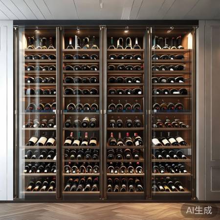 南阳红酒柜定制:嵌入式&独立式