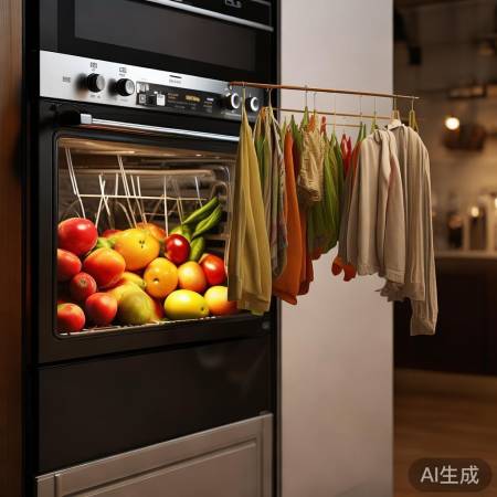 集成灶烘干多用途,实用升级。