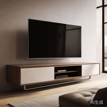 电视柜：客厅C位，风格多样，选
