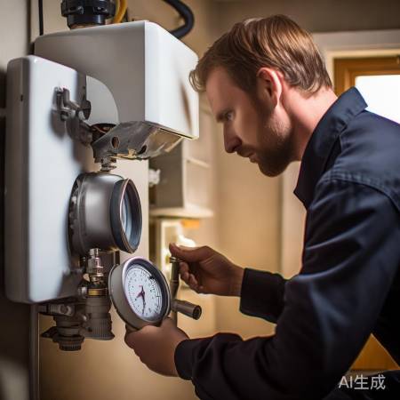 壁挂炉压力表损坏?快换新表!
