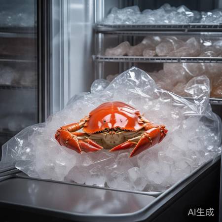 冰封蟹味长，美味不流失
