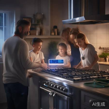 智能燃气灶,安全护家宝