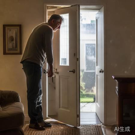 出门前，先确认锁门，减少重复操