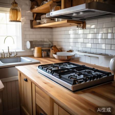 厨房空间小选小灶,空间大可放宽