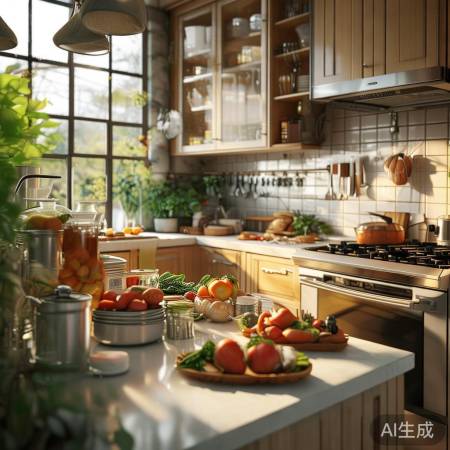 厨房环境评估图