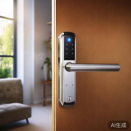 “智能锁续航达1年,省心省力!