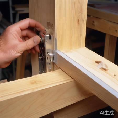 门框贴泡沫胶带,增加摩擦,解决