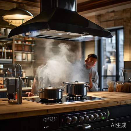 熊猫油烟机188：厨房颜值功能