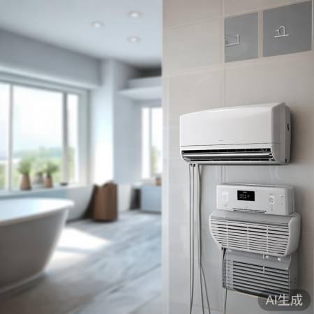 中央空调一拖四，四室一卫温度优