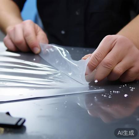 撕膜技巧:加热柔软,慢慢揭起。