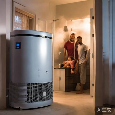 100匹空气能热水器，节能性价