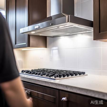 油烟机测试,清洗大功告成!