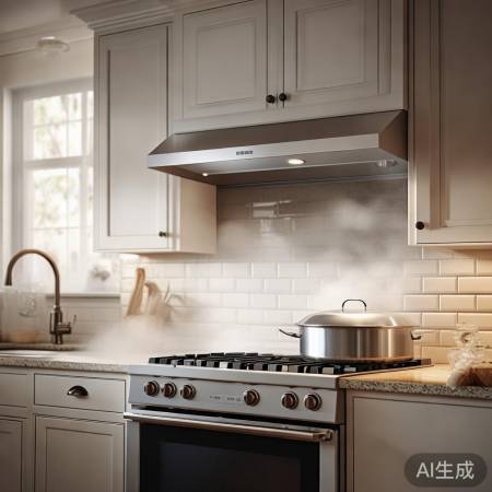 厨房抽油烟机，空气清洁，家务轻