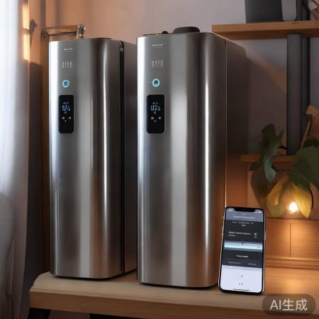 智能双壁挂炉,APP远程操控,