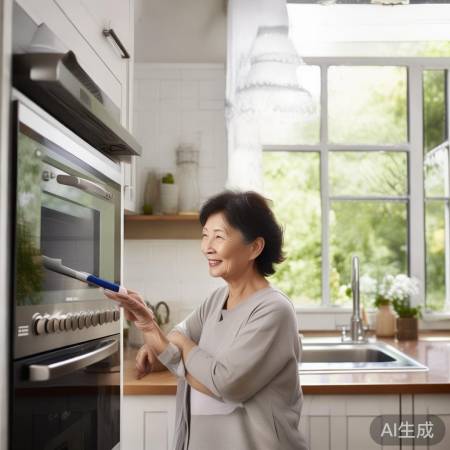 集成灶操作简便，智能远程控制。