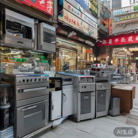 洛阳县城集成灶中小品牌为主,一