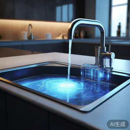 智能接头,自动识别水管,水流顺