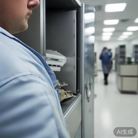 检查消毒柜门封条，及时更换老化