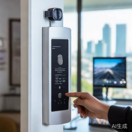 “指纹锁+摄像头,多指纹提升安