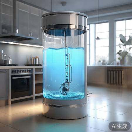 水电反应:硬度与材质致沉淀、蓝