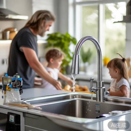 “水质定期更换,减少水垢防电化