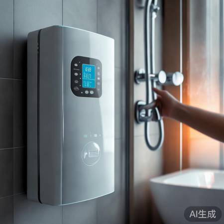 壁挂炉节能环保，智能调节淋浴水
