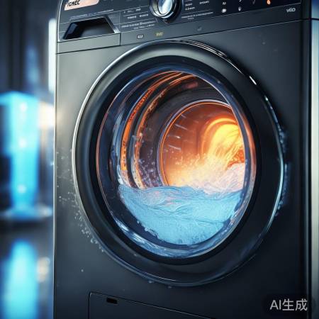 洗衣机热水功能靠加热器加热冷水