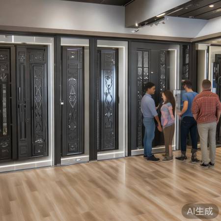 选防盗门，尺寸厚实外，更看材质