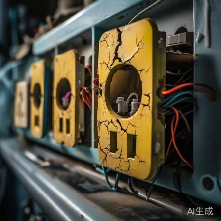 插座老化,易烧坏,绝缘降。