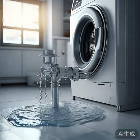 洗衣机进水阀故障,水量不稳。