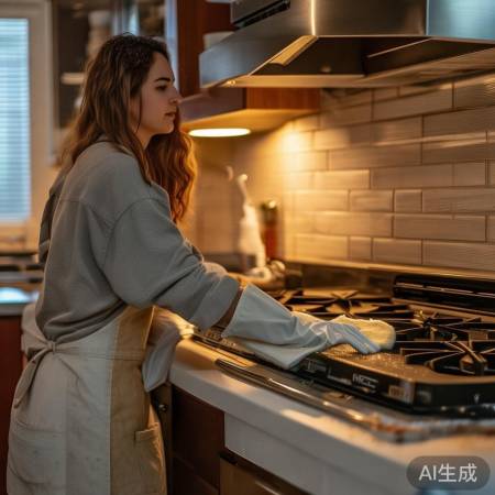 油烟机清洁三要点：温和剂、手套