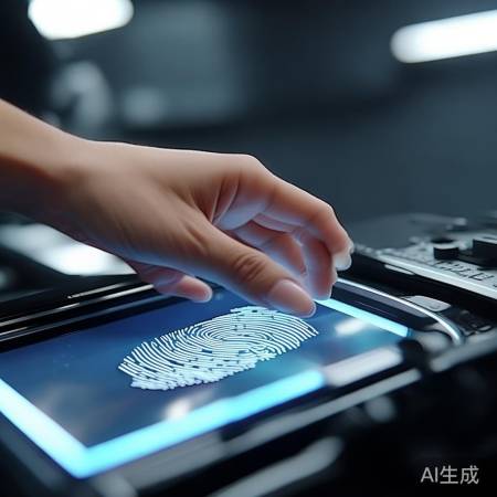 指纹采集,平稳放置,干净指纹。