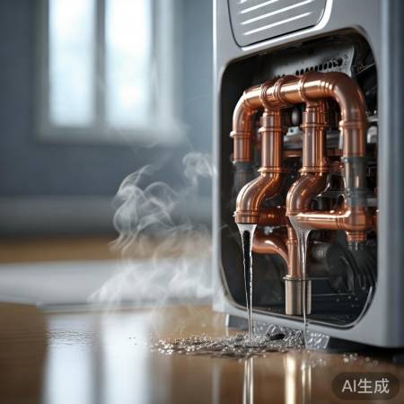 热水器进水管堵塞,出水不稳定