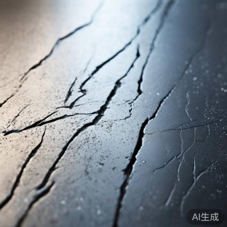 浅划痕光亮,深划痕氧化。