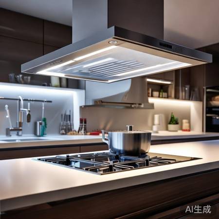 抽油烟机新功能,自动清洗更方便