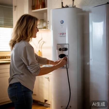 热水器水管热水冲洗,老人小孩安