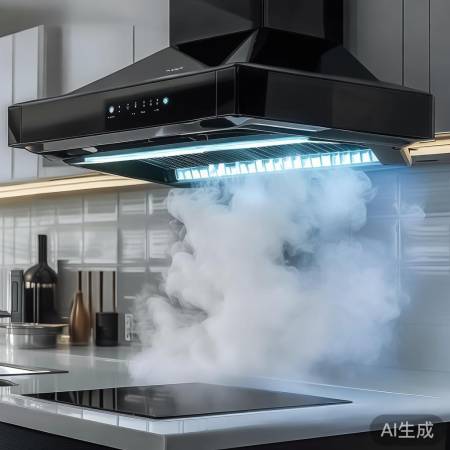 智能感应抽油烟机,防堵塞新升级