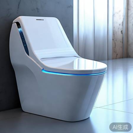 智能马桶AI调节,冲水神奇适应