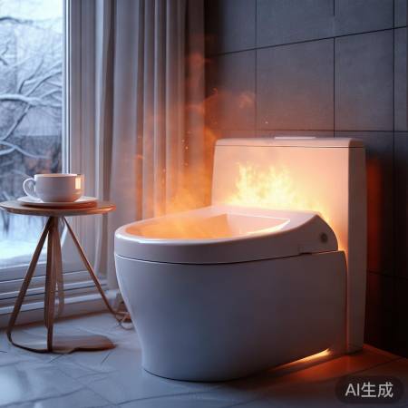 智能马桶暖风,寒冬如厕更舒心