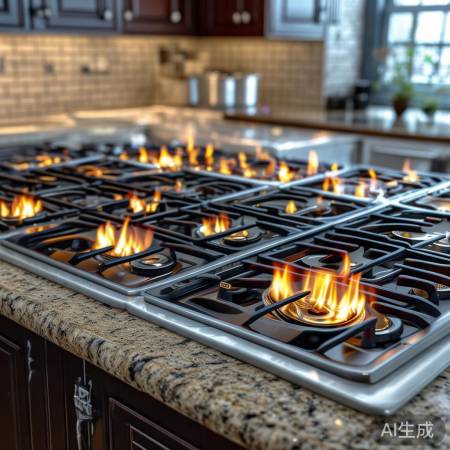 北美热销燃气灶：Bosch、W