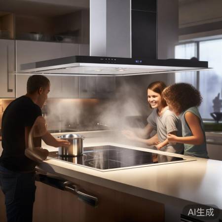 油烟机自动清洗,仍需手动保养。