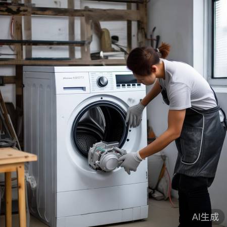 “洗衣机波轮拆卸,简单易学!”