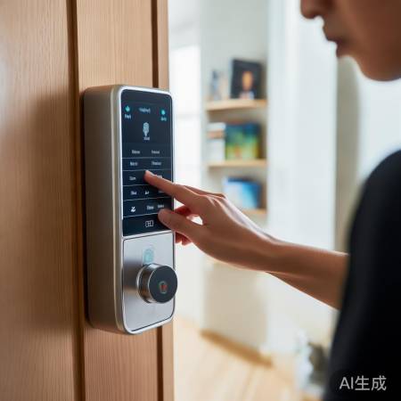 指纹锁设置:添加指纹、密码、临