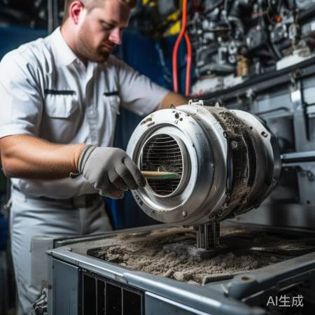 空调不热,热交换器堵,需清洗/