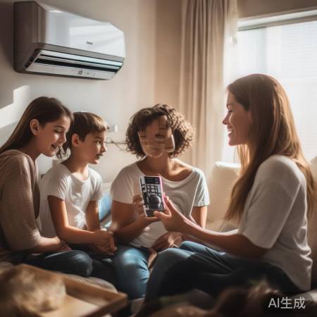 美的空调遥控器,兼容性佳,换新