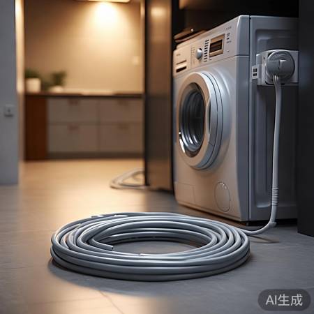 电源线长度影响洗衣机位置及电压