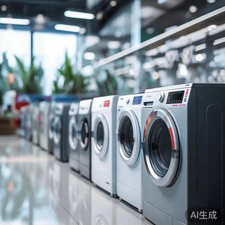 江夏洗衣机：海尔、美的、小天鹅