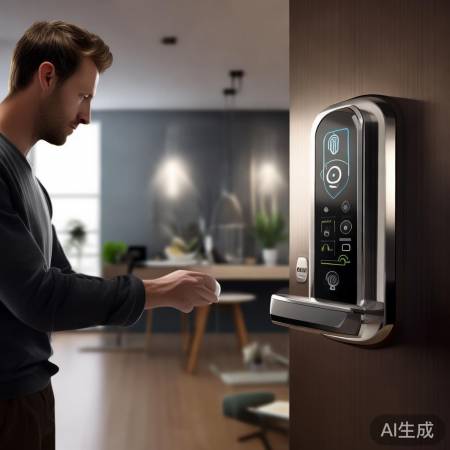新型指纹锁人脸识别,便捷安全。