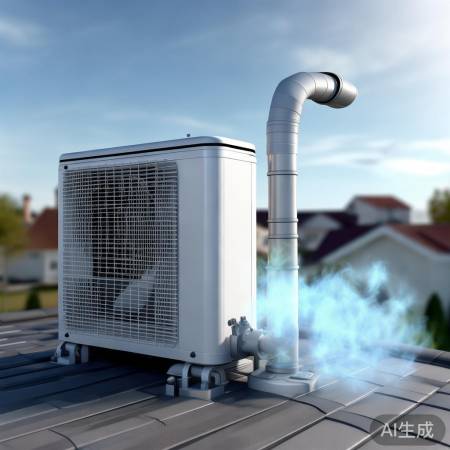 屋顶排气系统，高效安全排废气。